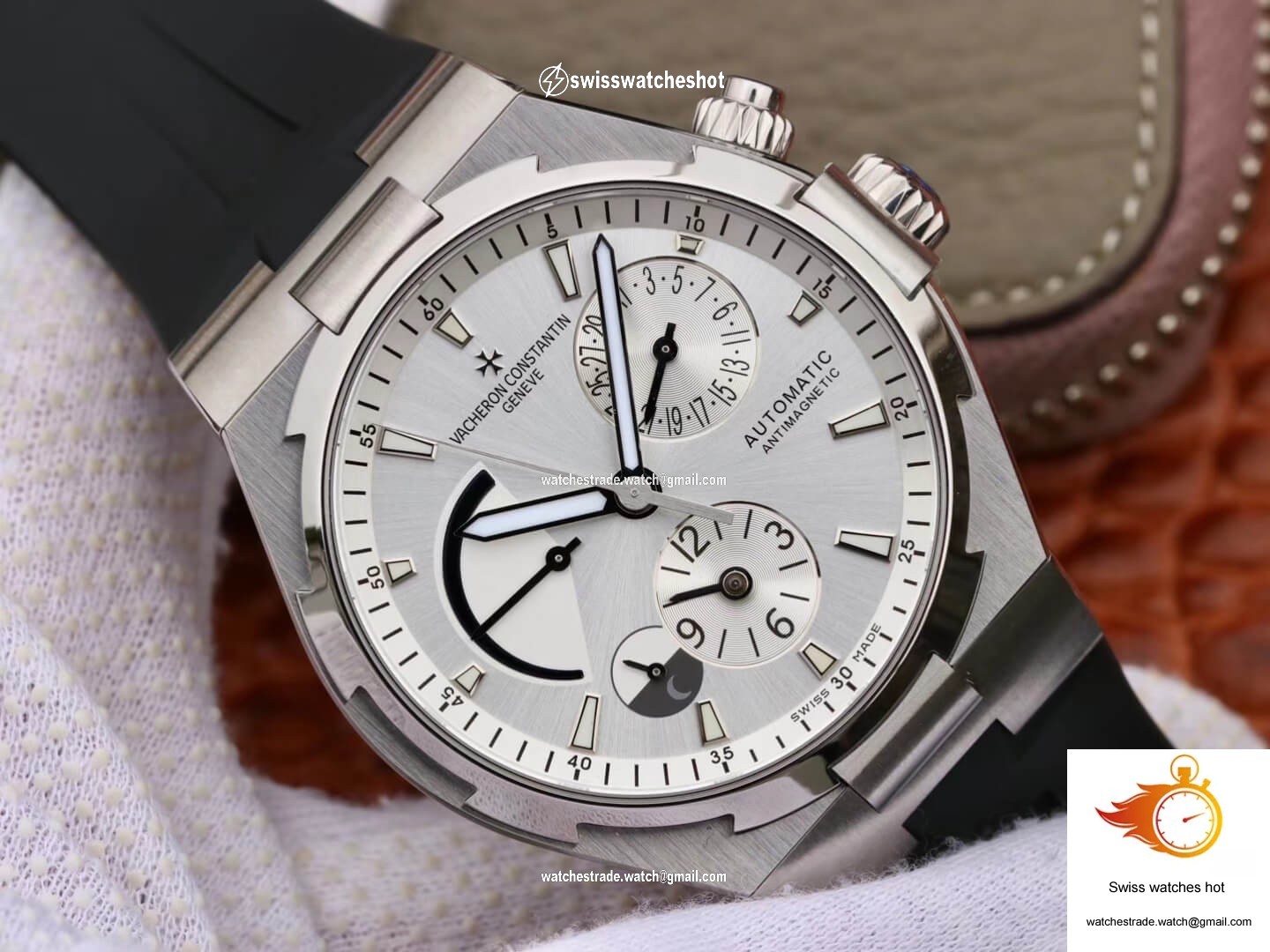 Vacheron Constantin Overseas 47450/B01A-9226 TWA Factory Rubber Strap 2