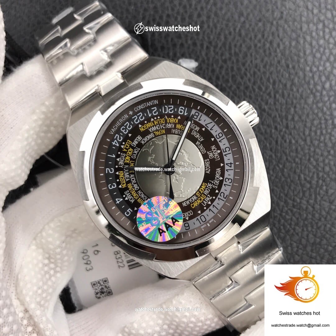 Vacheron Constantin Overseas 7700V/110A-B176 World Time 8F Factory Brown Dial 2