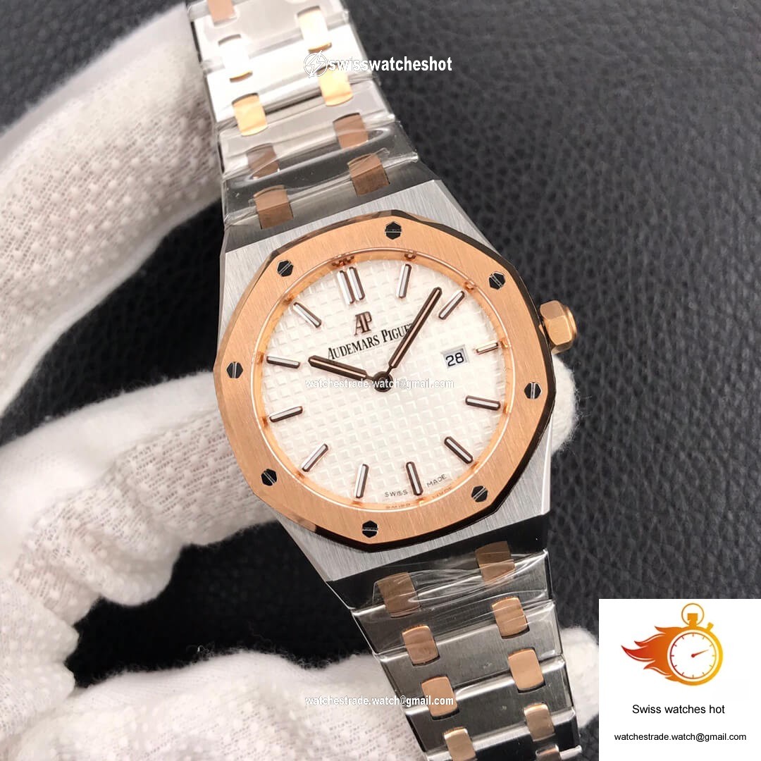 Audemars Piguet Royal Oak 67650 33MM JF Factory White Dial 2