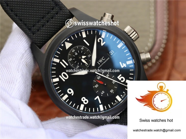 IWC Pilot TOP GUN IW389001 ZF Factory Ceramics 2