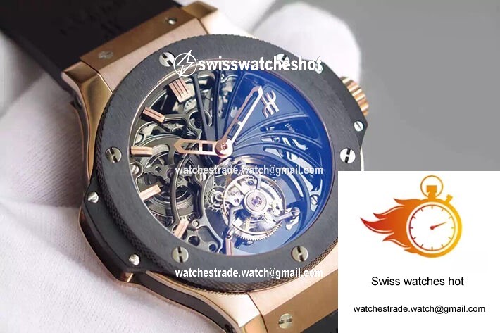 Hublot Big Bang Hollow Tourbillon Skeleton Dial 2
