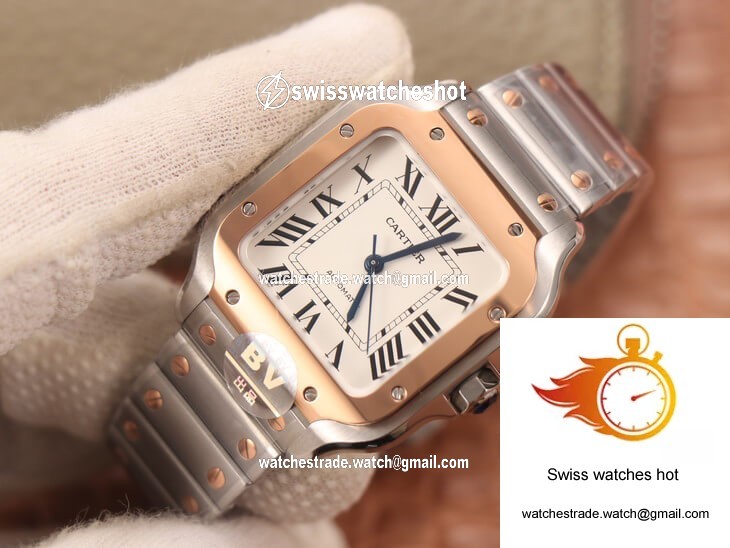 Cartier De Santos W2SA0007 BV Factory White Dial 2