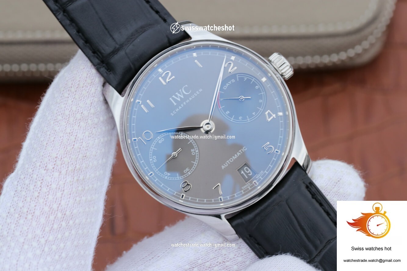IWC Portuguese IW500705 ZF Factory V5 Light Gray Dial 2