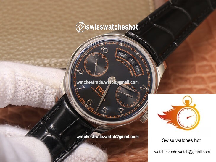 IWC Portugieser Pisa Version YL Factory Black Dial 2
