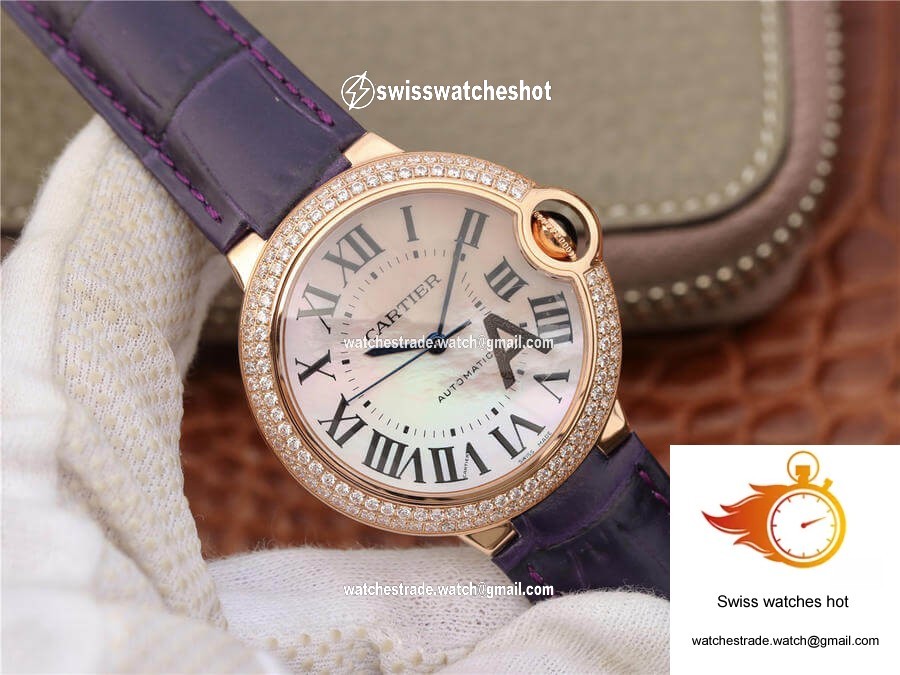 Ballon Bleu De Cartier WE902066 V6 Factory V4 Rose Gold 2