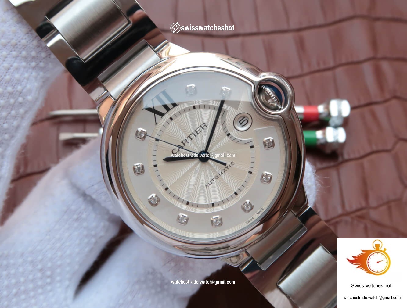 Ballon Bleu De Cartier WE902075 JF Factory Silver Dial 2