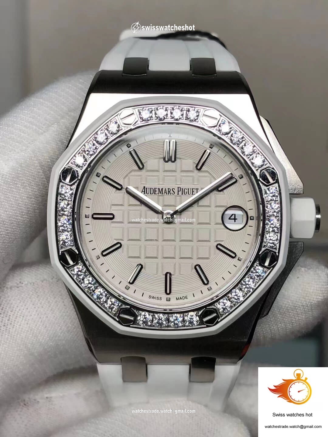 Audemars Piguet Royal Oak Offshore 67540SK.ZZ.A010CA.01 White Dial 2