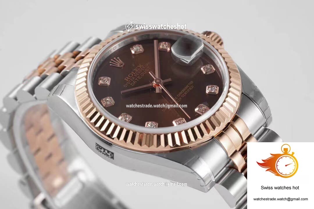 Rolex Datejust m278271-0028 GS Factory Brown Dial 2