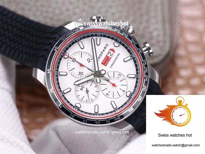 Chopard Classic Racing Mille Miglia GTS Chronograph 168571-3002 V7 Factory White Dial 2