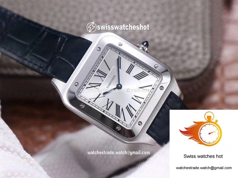 Cartier Santos Dumont WSSA0032 F1 Factory Silver Dial 2