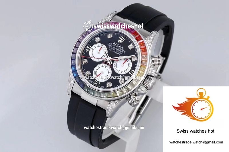 Rolex Daytona 116599RBOW BL Factory Black Dial 2