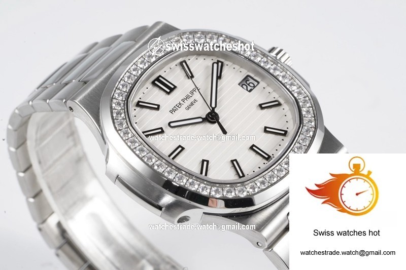 Patek Philippe Nautilus 5713/1G-010 PPF Factory V4 White Dial 2