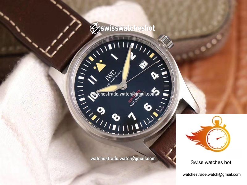 IWC Pilot Spitfire IW326803 MKS Factory Black Dial 2