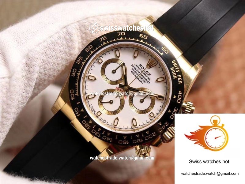 Rolex Daytona M116518LN-0041 Noob Factory White Dial 4130 Movement 2
