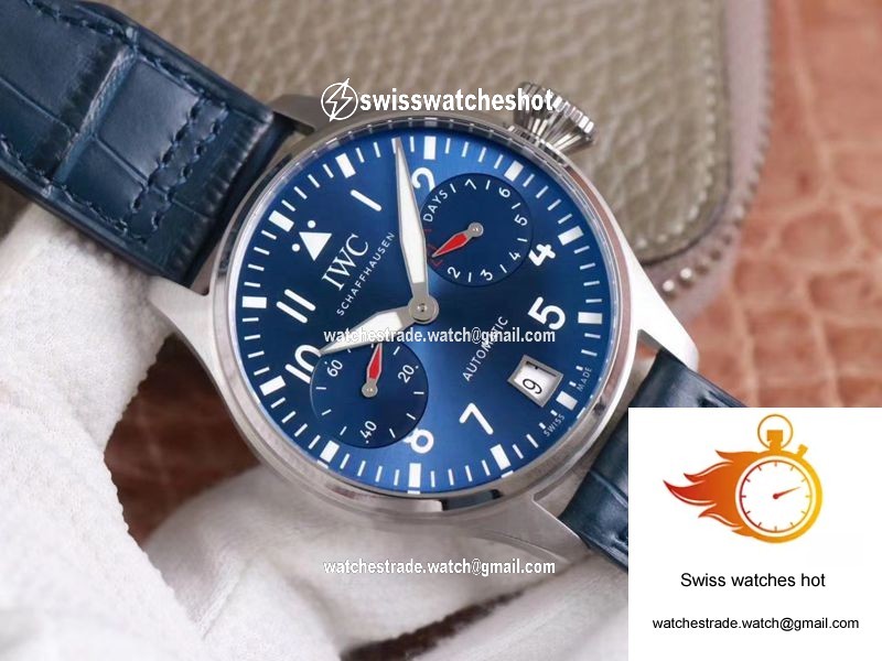 IWC Big Pilot IW501008 Boutique London Edition ZF Factory Blue Dial 2