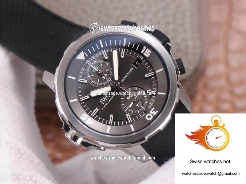 IWC Aquatimer IW379506 Shark Special Edition V6 Factory Gray Dial 2