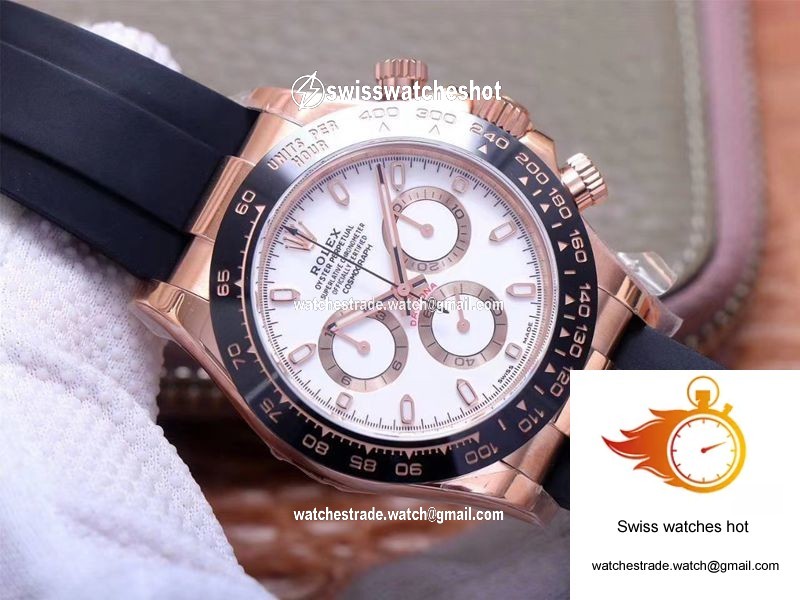 Rolex Daytona M116515LN-0019 Noob Factory White Dial 4130 Movement 2