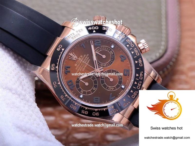 Rolex Daytona M116515LN-0015 Noob Factory Brown Dial 4130 Movement 2