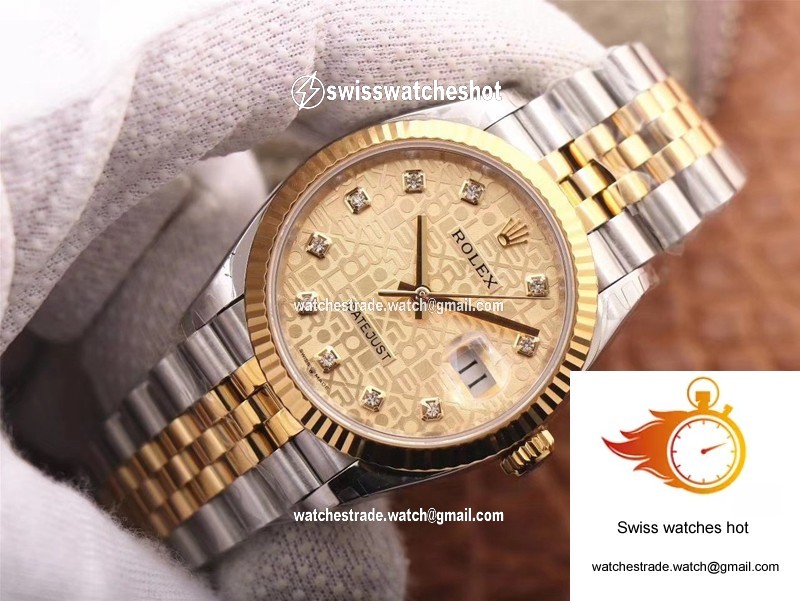 Rolex Datejust M126233-0033 EW Factory Champagne Dial 2