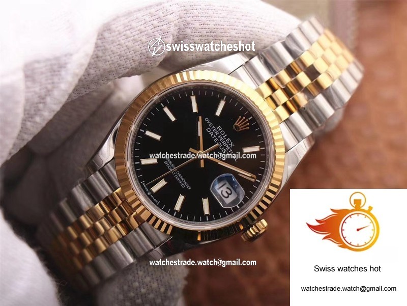Rolex Datejust 126233 EW Factory Black Dial 2