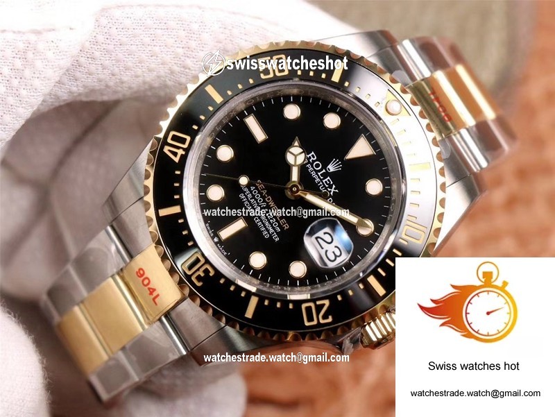 Rolex Sea Dweller M126603 V3 GM Factory Rose Gold Black Dial 2
