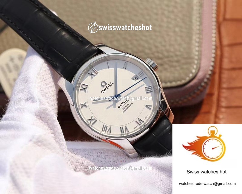 Omega De Ville 431.13.41.21.02.001 VS Factory White Dial 2