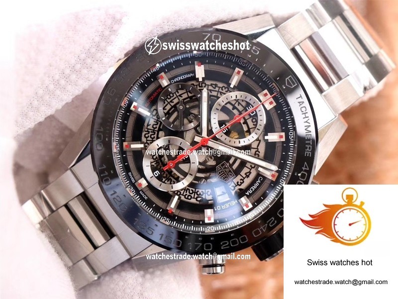 TAG Heuer Carrera CAR2A1W.BA0703 XF Factory Black Dial 2
