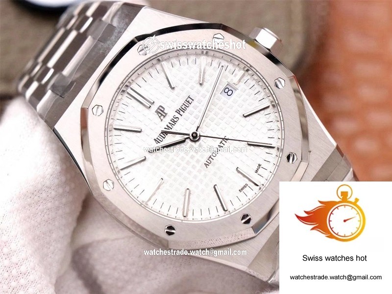 Audemars Piguet Royal Oak 15400ST.OO.1220ST.02 ZF Factory White Dial 2