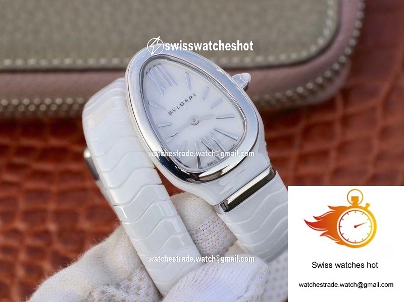 Bvlgari Serpenti Spiga Watch 102613 BV Factory Steel No Diamond 2