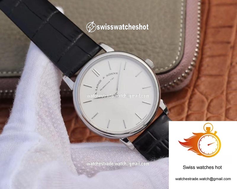 A. Lange & Sohne Saxonia Thin White Gold 201.027 SV Factory 2