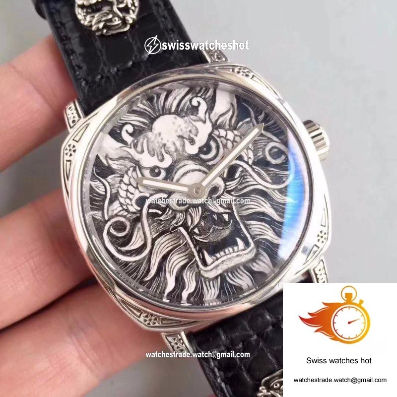 Panerai Radiomir FIRENZE Hand-Drawn Dragon Pattern Dial 2