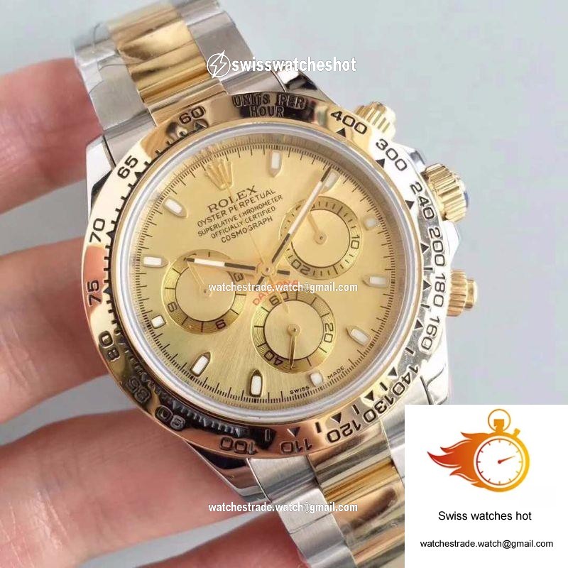 Rolex Daytona Cosmograph 116503 3A Factory 18K Yellow Gold Wrapped Gold Dial 2