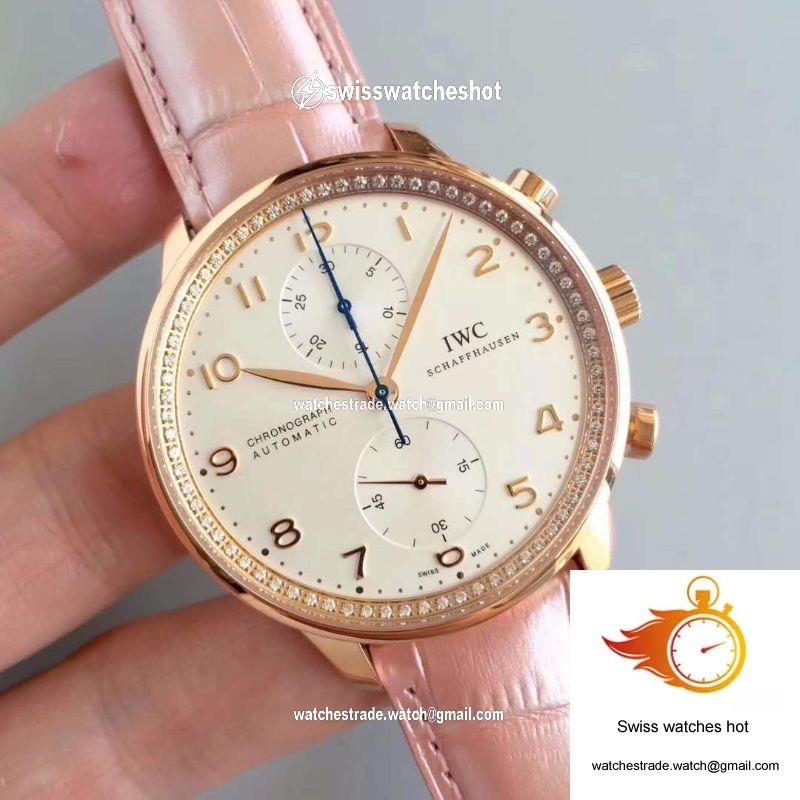 IWC Portuguese Chronograph ZF Factory White Dial 2