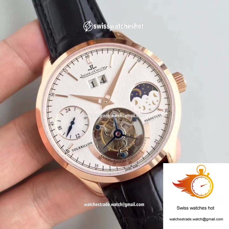 Jaeger-LeCoultre Master Grande Tradition Tourbillon Rose Gold White Dial 2