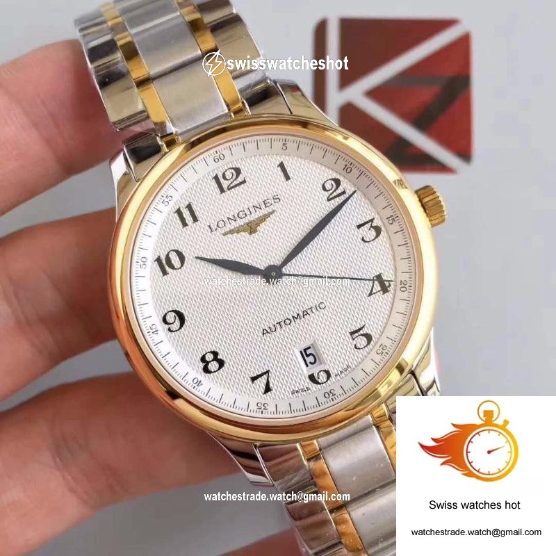 Longines Master Collection KZ Factory White Textured Dial 2