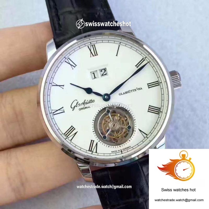 Glashutte Original Senator Excellence Tourbillon 1-94-03-04-04-04 White Dial 2