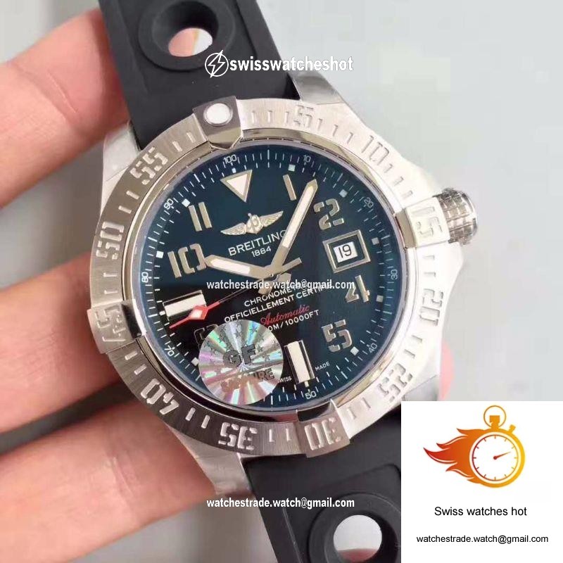Breitling Avenger II Seawolf A1733110/F563/152S GF Factory Dark Blue Dial 2