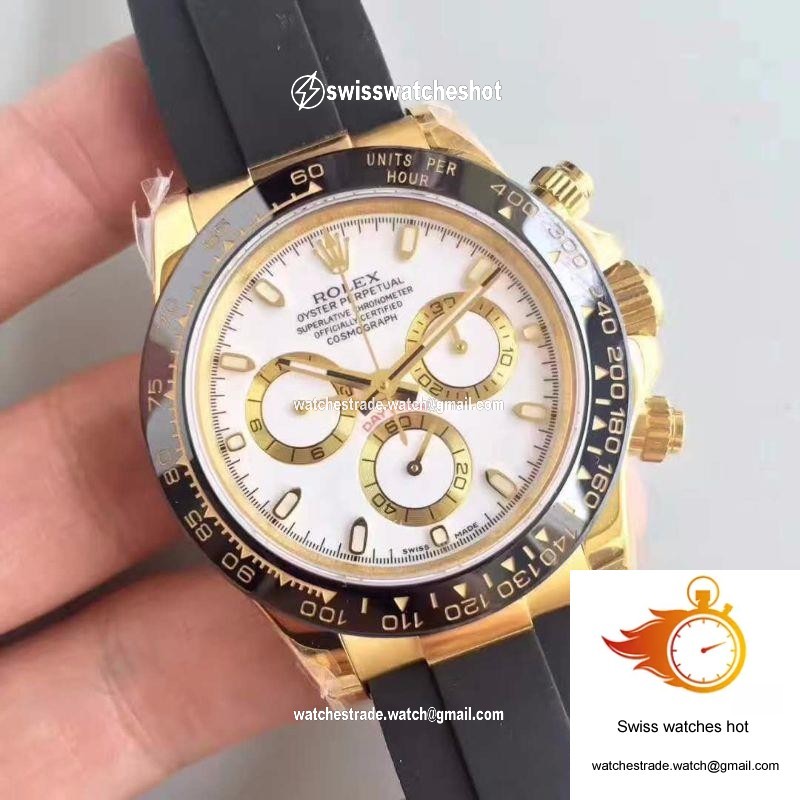 Rolex Daytona Cosmograph 116518LN AR Factory White Dial 2
