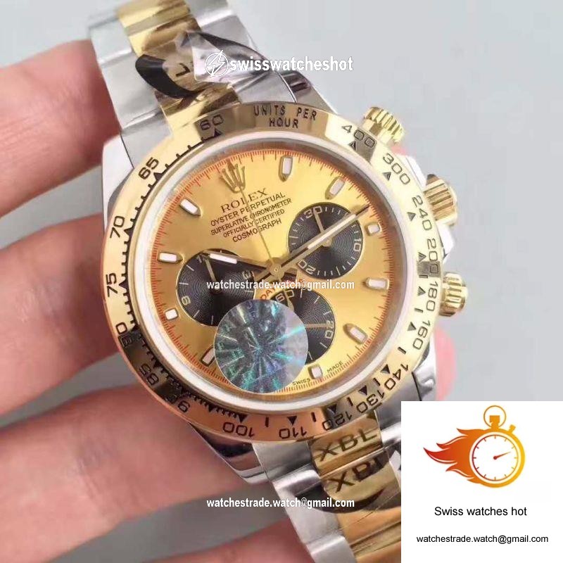 Rolex Daytona Cosmograph 116503 JF Factory Yellow Gold Dial 2