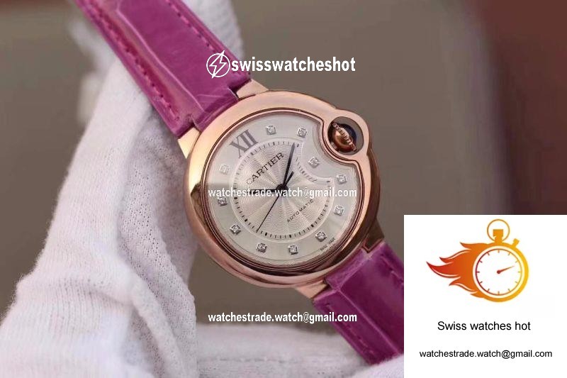 Ballon Bleu De Cartier WE902040 V9 Factory Silver Textured Dial 2