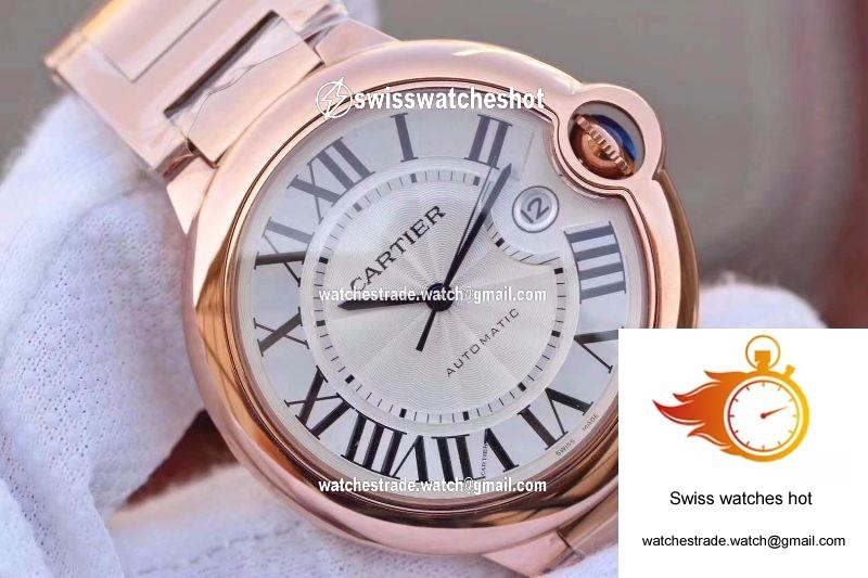 Ballon Bleu De Cartier 42MM W69006Z2 V9 Factory White Textured Dial 2