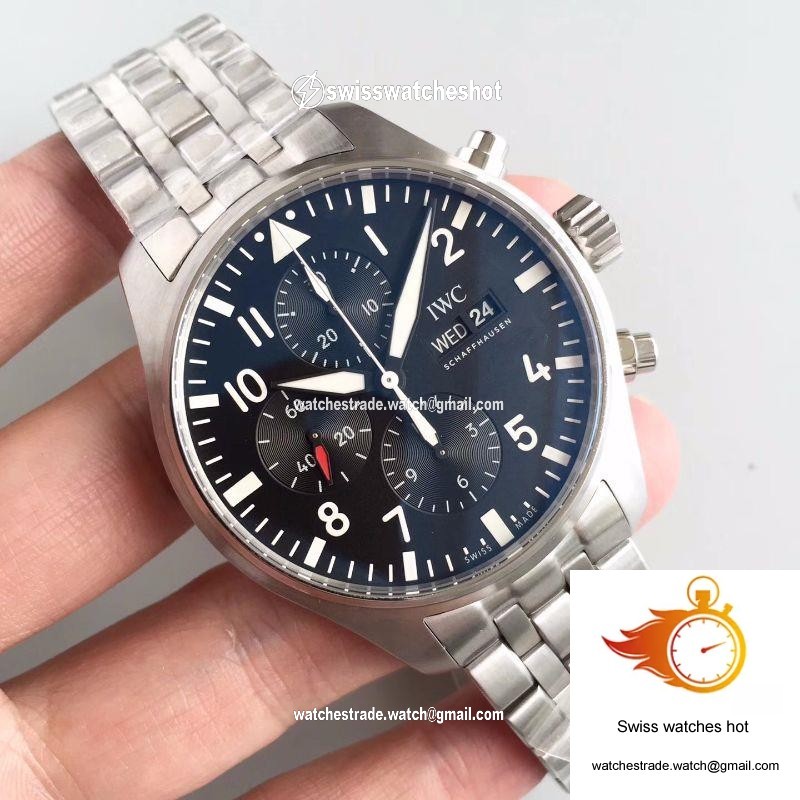 IWC Pilot Chronograph Edition Le Petit Prince IW377717 ZF Factory V2 Blue Dial 2