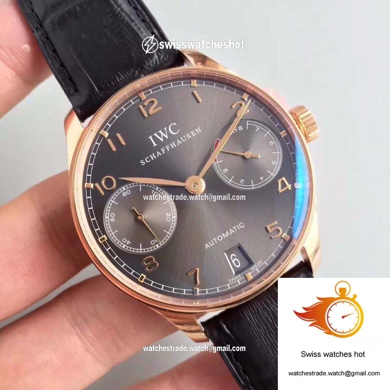 IWC Portugieser IW500702 ZF Factory Gray Ardoise Dial 2