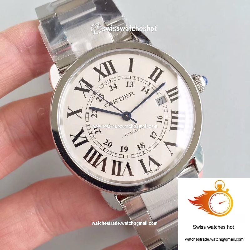 Cartier Ronde Solo De W6701011 42MM ZF Factory White Dial 2