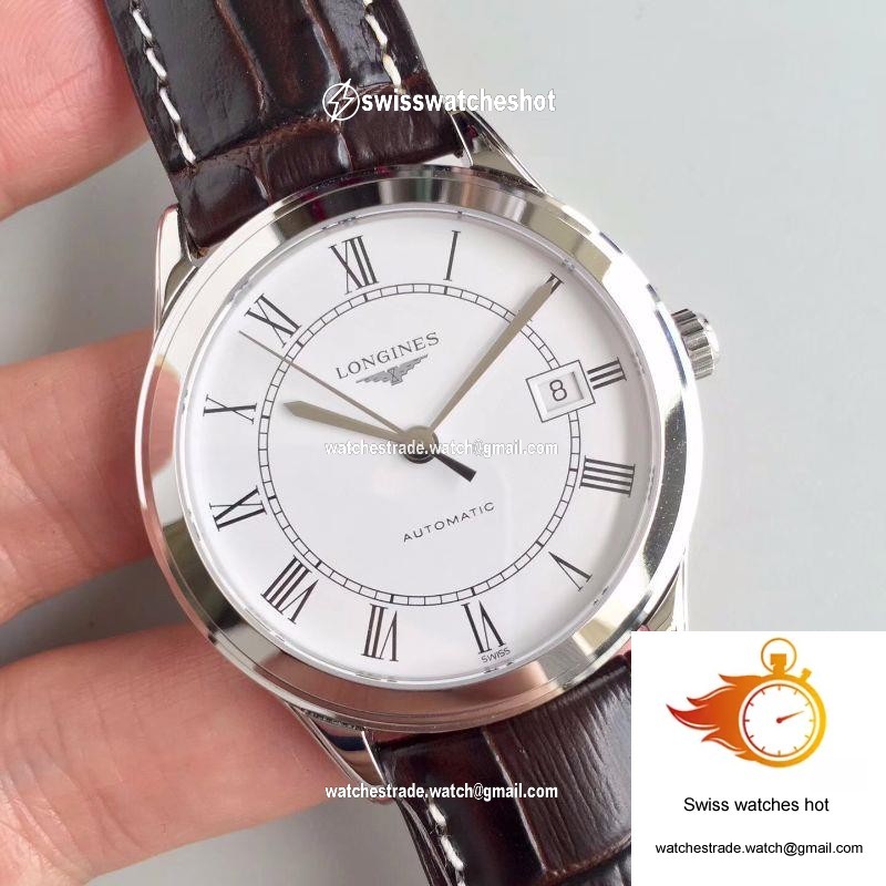 Longines Record L2.820.4.11.2 White Dial 2