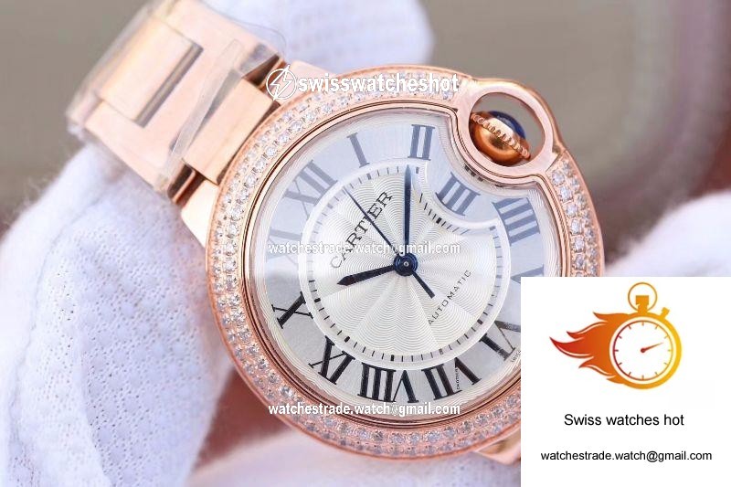 Ballon Bleu De Cartier 36MM WE902064 V9 Factory White Dial 2
