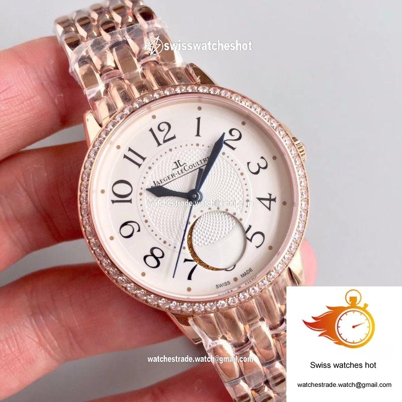 Jaeger-LeCoultre Rendez-Vous 3612420 Rose Gold Case White Dial 2