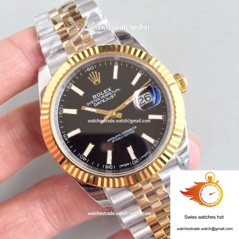 Rolex Datejust II 116333 41MM EW Factory Black Dial 2