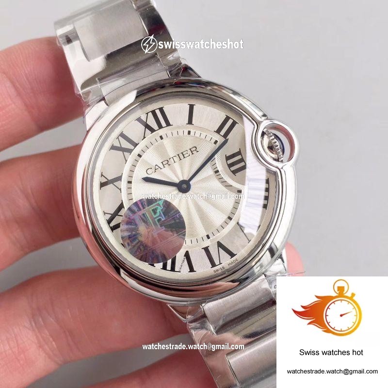 Cartier Ballon Bleu 36MM W6920046 JF Factory Silver Dial 2
