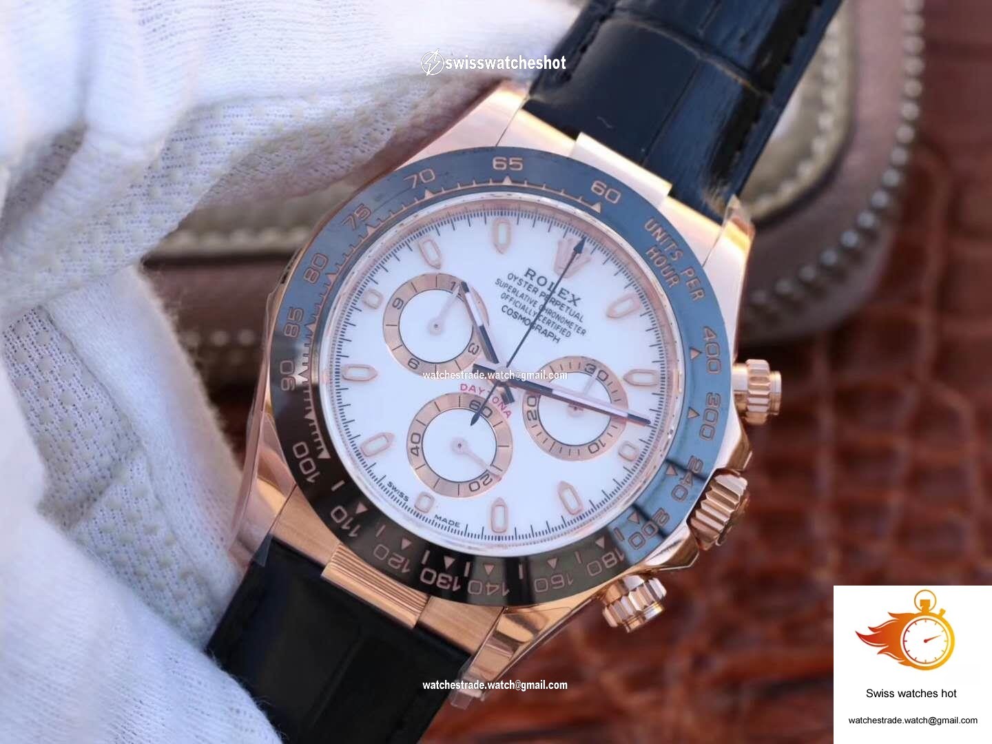 Rolex Daytona Cosmograph 116515LN Noob Factory White Dial 2